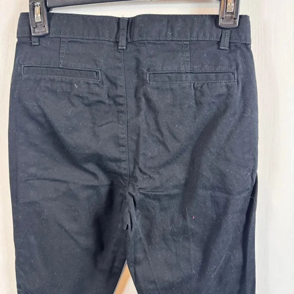 The Children’s Place Boys Black Chino Pants Size 16 Slim – Adjustable Waist